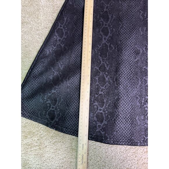 American Threads Black Dress Women's Size Large Mini Fit And Flare Cocktail E097 - Picture 9 of 10